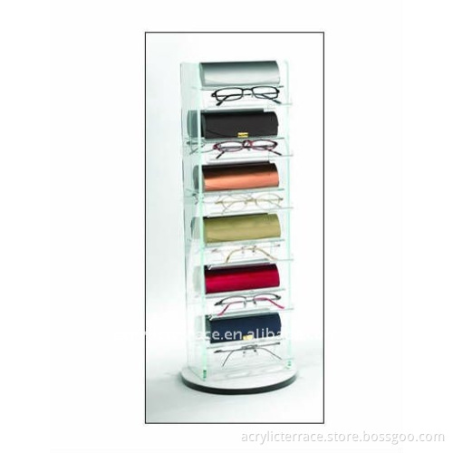 Clear Glasses Display Stand